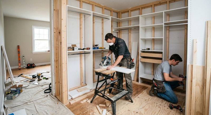 Closet Installation in Winston Salem, NC