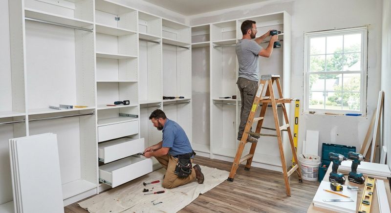 Closet Shelving Installation in Raleigh, NC