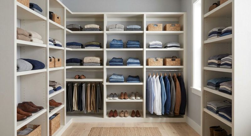 Closet Shelving Installation in Winston Salem, NC