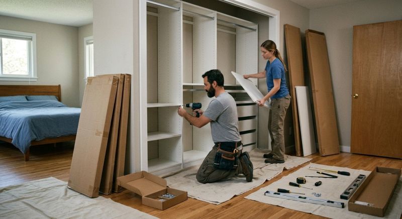 Mudroom Closet Installation in Alexandria, VA