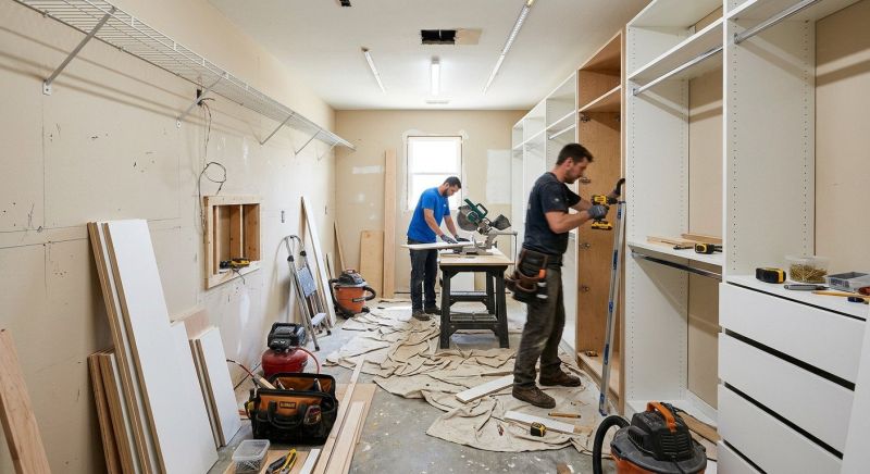 Mudroom Closet Installation in Annapolis, MD