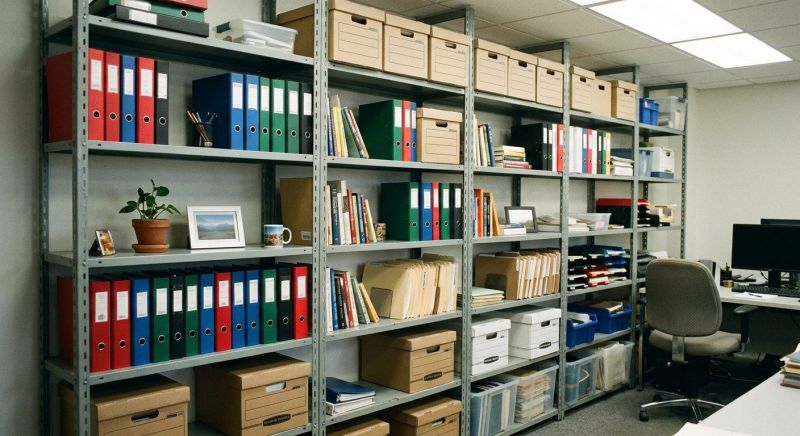 Overhead Shelving Installation in Annapolis, MD