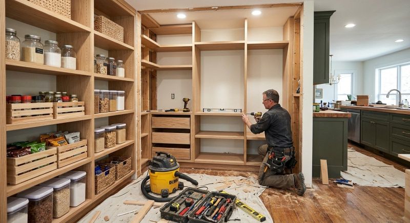 Pantry Construction in Frederick, MD