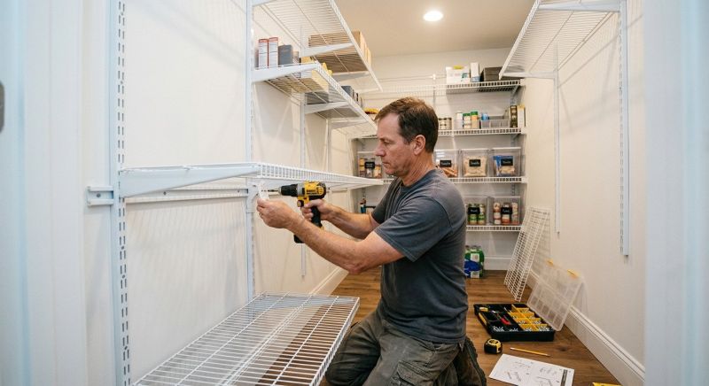 Shelving System Installation in Frederick, MD