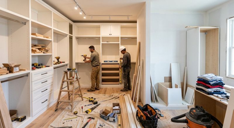 Walk In Closet Installation in Annapolis, MD