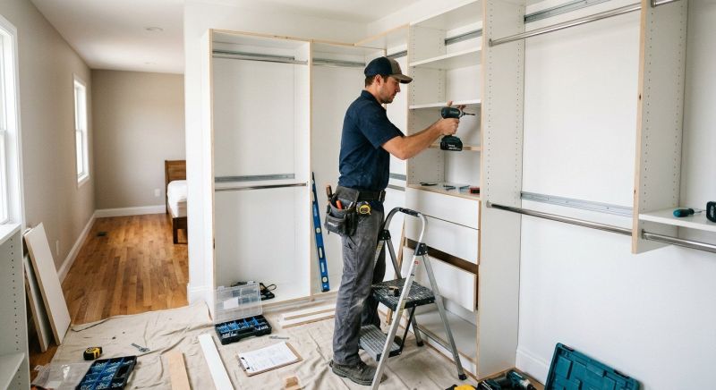 New Closet Intallation in Annapolis, MD